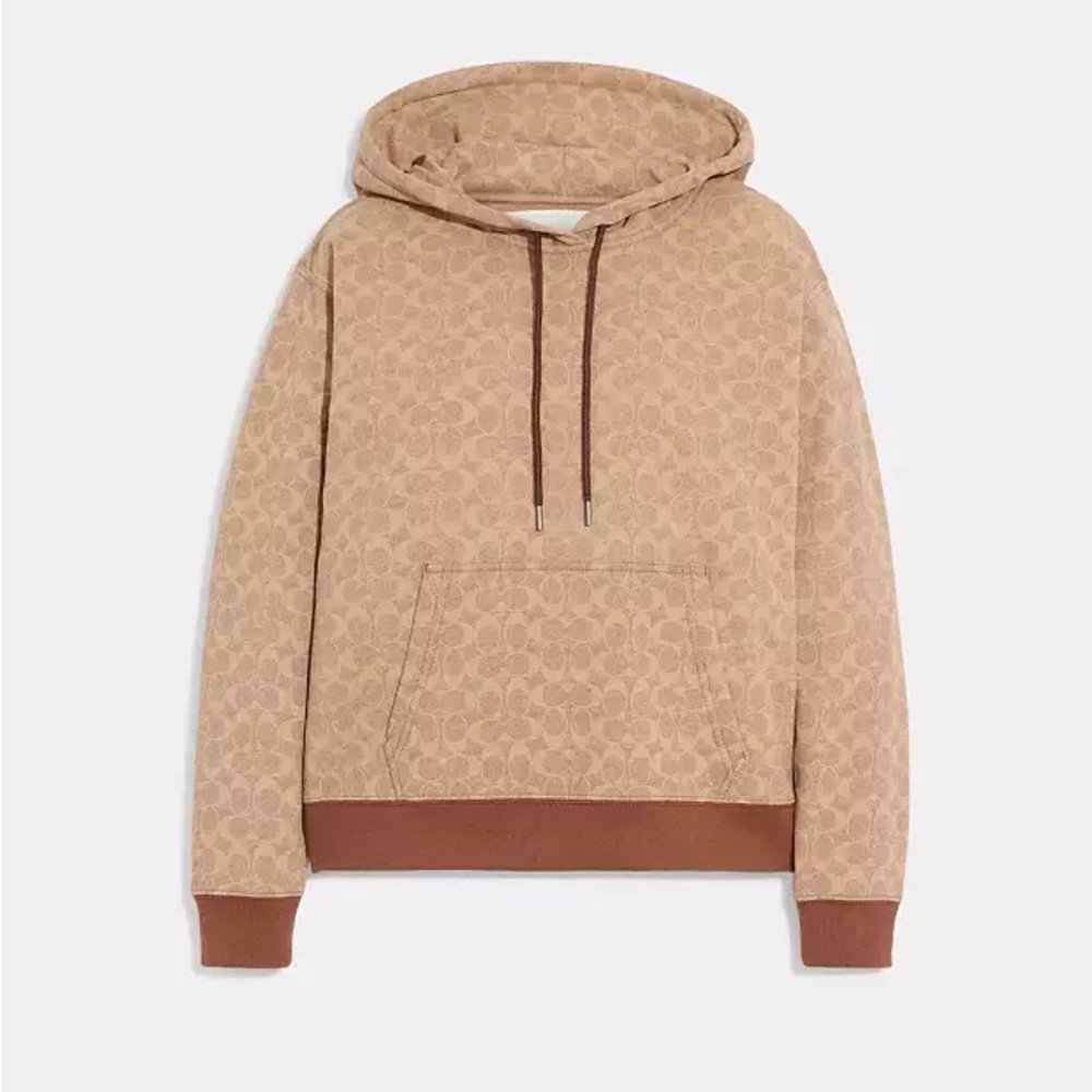 Coach Signature Shrunken Hoodie